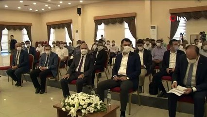 Bakan Kurum: Su kaynaklarımız kuruma tehlikesiyle karşı karşıya