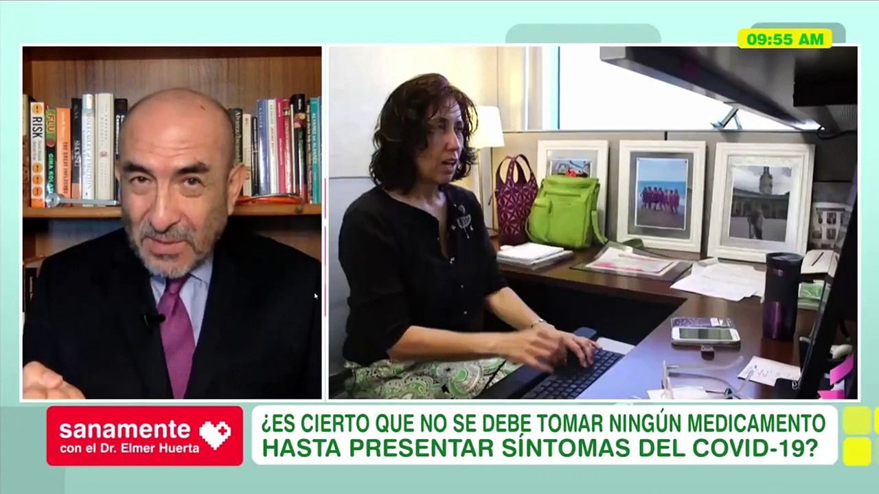 No debo tomar medicamentos hasta presentar síntomas del Covid-19 | Sanamente con el Doctor Elmer Huerta (HOY)