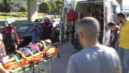 Kağıthane’de film sahnelerini aratmayan motosiklet kazası: 2 yaralı