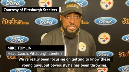 Download Video: Tomlin expecting Roethlisberger to complete full Steelers training camp