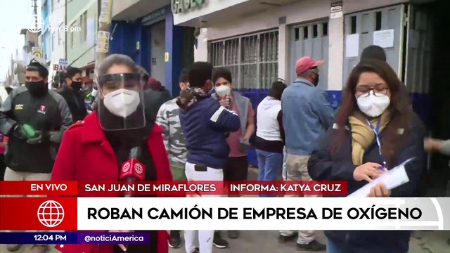 Roban camión a empresa que pertenecía al Ángel del oxígeno | Edición Mediodía