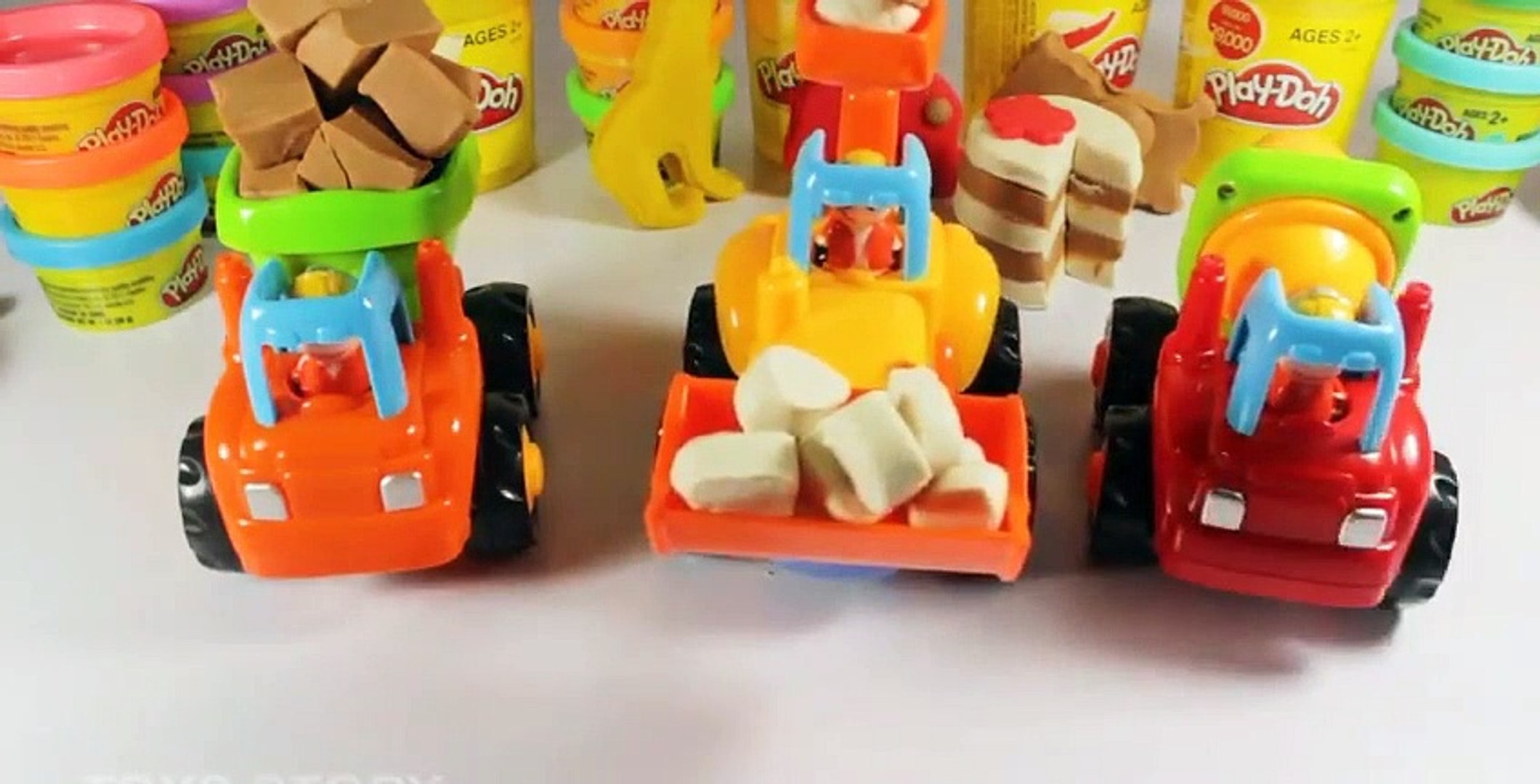 Play Cars Toy For Kids  How To Make Play Cake Video Play Doh -Kids -VIdeos NY
