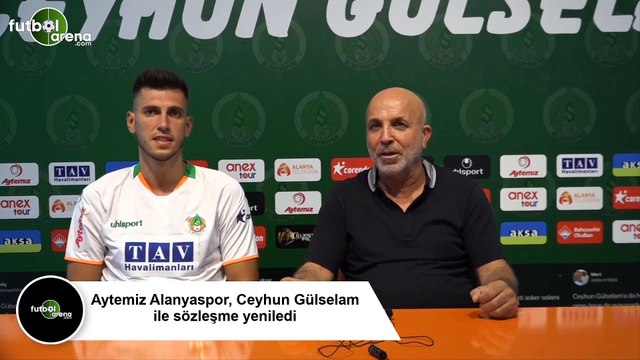 Aytemiz Alanyaspor, Ceyhun Gülselam ile sözleşme yeniledi