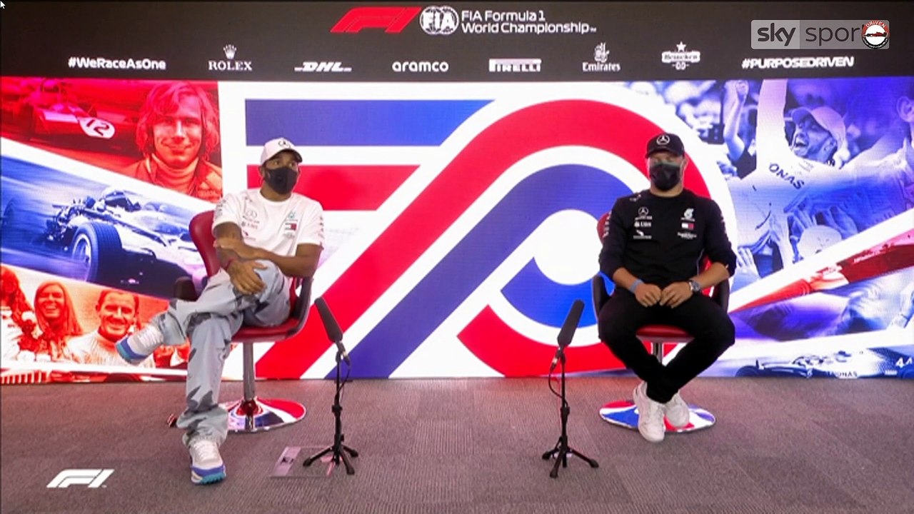 F1 2020 British GP -Thursday (Drivers) Press Conference - Mercedes