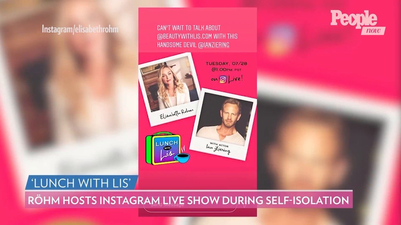 Elisabeth Röhm Started an Instagram Live Series During Isolation to 'Stay Connected'