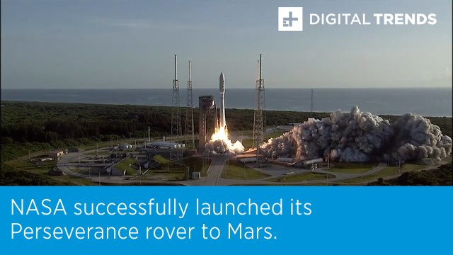 NASA successfully launched its Perseverance rover to Mars.