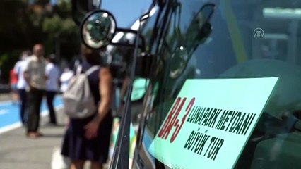 Büyükada'da elektrikli araç seferleri başladı - İSTANBUL