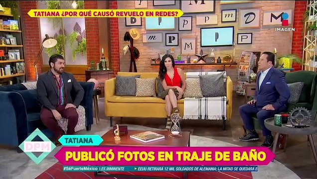 ¡Tatiana habla de su foto sexy en traje de baño y de su ruptura amorosa!