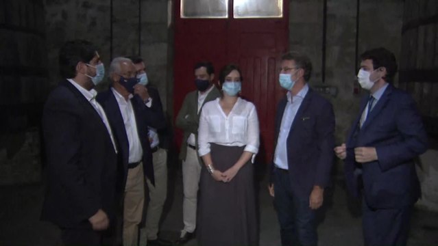 Casado mantiene una reunión con presidentes autonómicos en Haro (La Rioja)