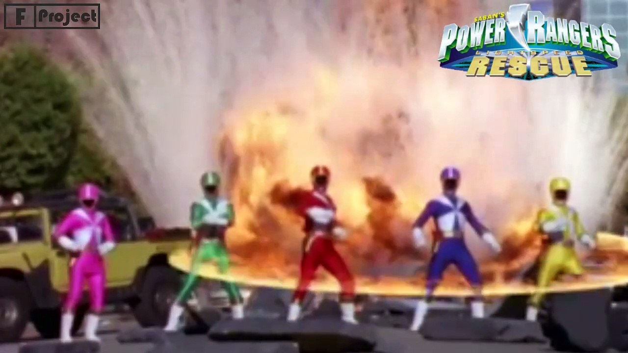 Power Rangers Lightspeed Rescue Theme on Guitar cover by Fproject