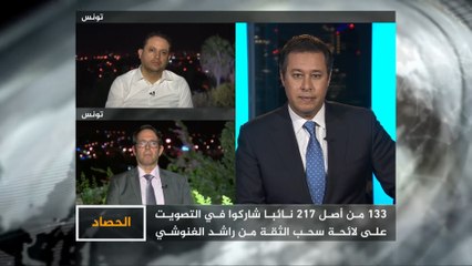 الحصاد-البرلمان التونسي.. تجديد الثقة بالغنوشي