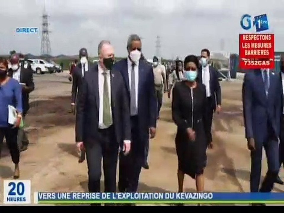 RTG - Visite d’inspection du Ministre des eaux et forêts Lee White sur les sites supervisés par l’agence d’exécution des activités de la filière bois