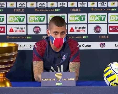 FOOTBALL: Coupe de la Ligue: Finale - Verratti : Tout le monde sera à 100%, sans peur de se blesser