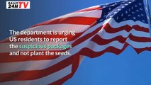 Americans warned not to plant mysterious seeds appearing in the mail