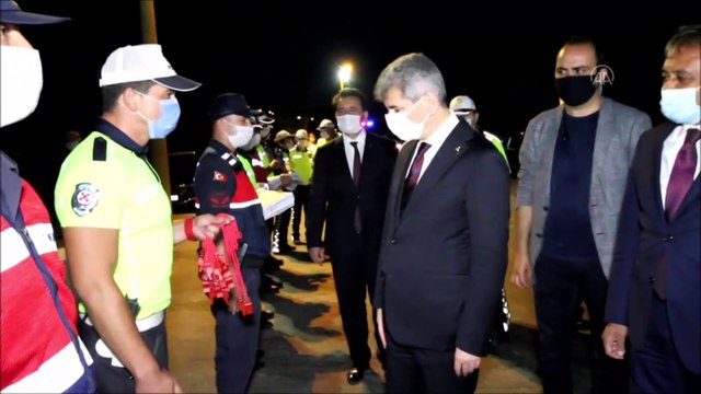 İçişleri Bakan Yardımcısı Muhterem İnce bayram trafiği denetimlerine katıldı - BALIKESİR