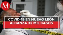 Nuevo León llega a mil 134 muertes y 32 mil casos covid