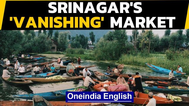 Kashmir's floating market: It disappears after sunrise| Oneindia News