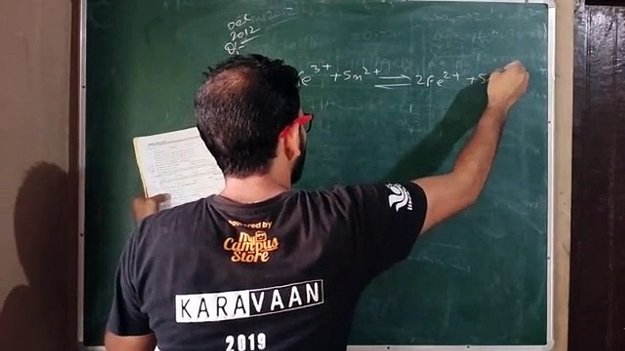 NET, GATE Previous year questions solving session of electrochemistry.