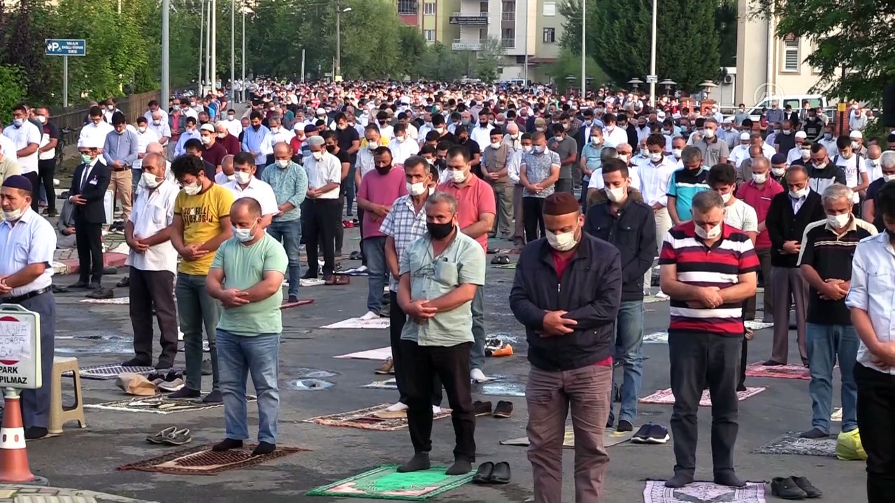 Bartın'da Kurban Bayramı namazı