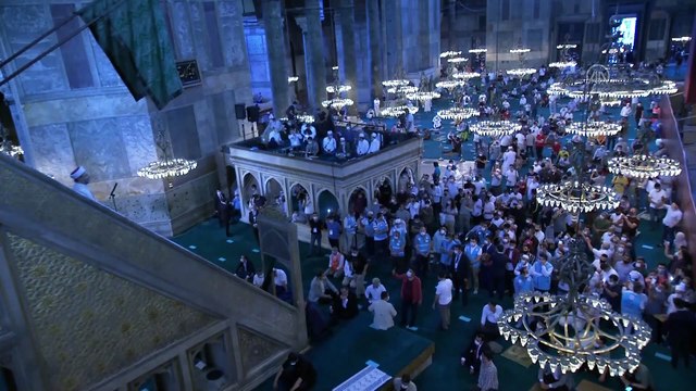 Diyanet İşleri Başkanı Erbaş, Ayasofya-i Kebir Cami-i Şerifi'nde hutbe okudu (2) - İSTANBUL