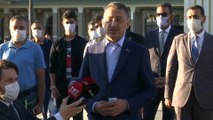 Cumhurbaşkanı Yardımcısı Oktay, Beştepe Millet Camiindeki bayram namazının ardından açıklamalarda bulundu - ANKARA