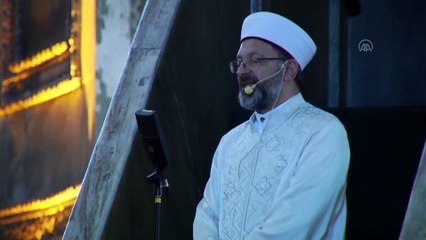 Diyanet İşleri Başkanı Erbaş, Ayasofya-i Kebir Cami-i Şerifi'nde hutbe okudu (3)  - İSTANBUL