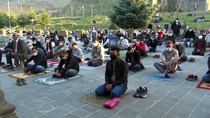 Kars'ta Kurban Bayramı namazı