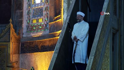 Ayasofya’da ilk Bayram Namazı binlerin katılımıyla kılındı