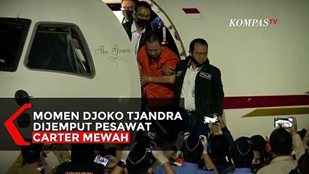 Momen Djoko Tjandra DIjemput Paksa Polisi