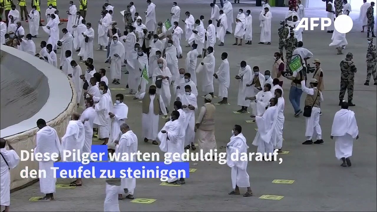 Hadsch: Hier steinigen Pilger den Teufel