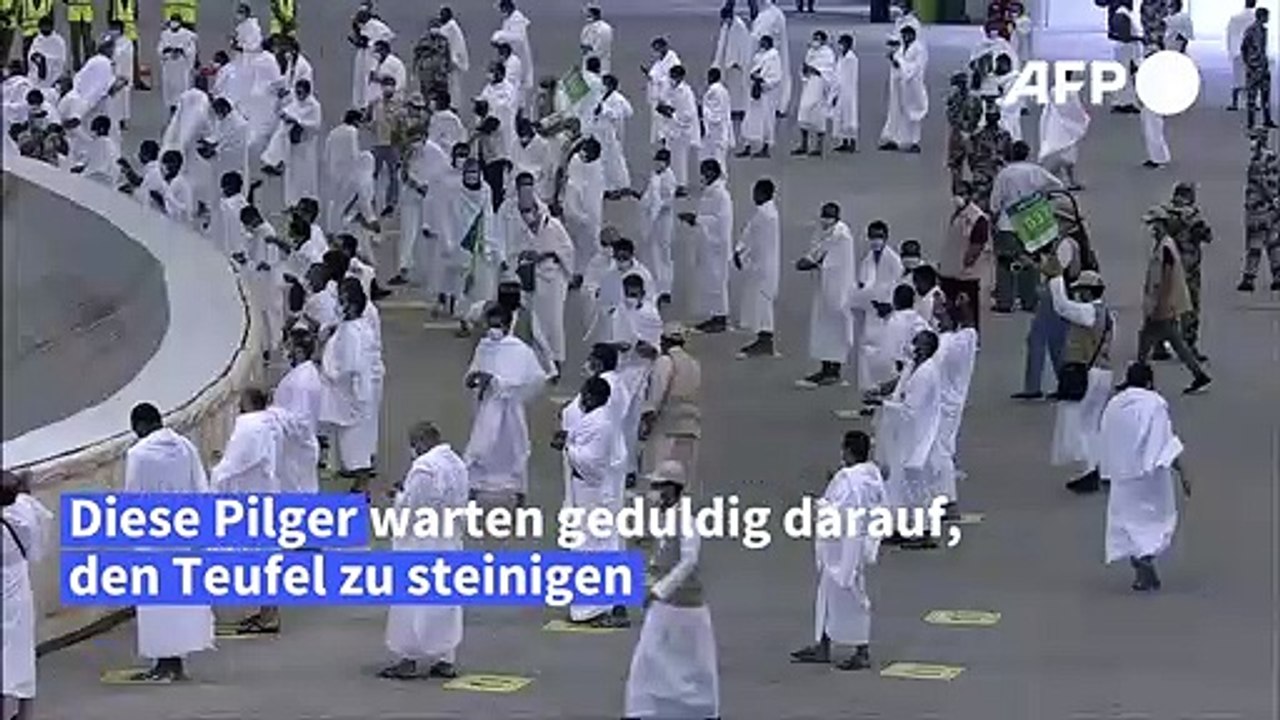 Hadsch: Hier steinigen Pilger den Teufel