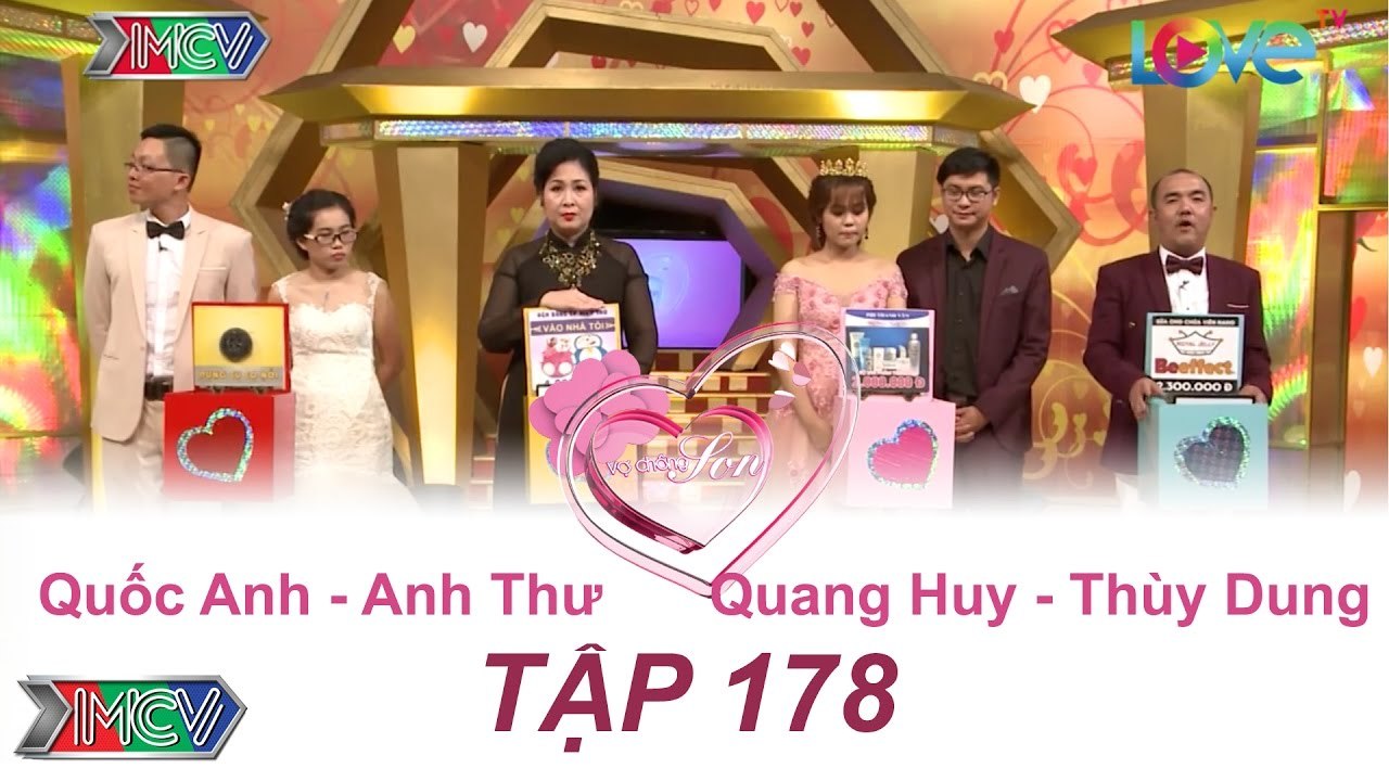 Quốc Anh - Anh Thư | Quang Huy - Thùy Dung | VỢ CHỒNG SON - Tập 178 | VCS #178 | 150117