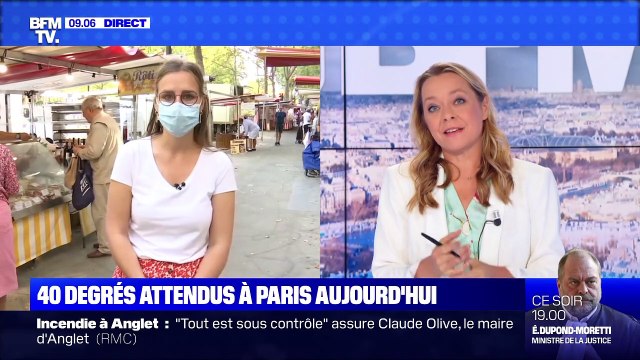 40 degrés attendus à Paris aujourd'hui - 31/07