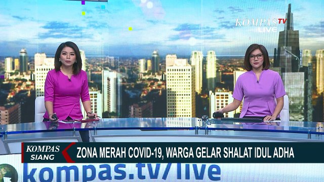 Zona Merah Covid-19, Warga Gelar Shalat Idul Adha