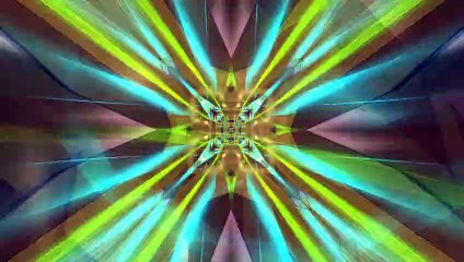 Free Background, Space, Futuristic, Fractal, Kaleidoscope, Lights, Geometry, Abstract Animation