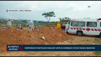 Disperkim Pastikan Makam Untuk Korban Covid Masih Banyak