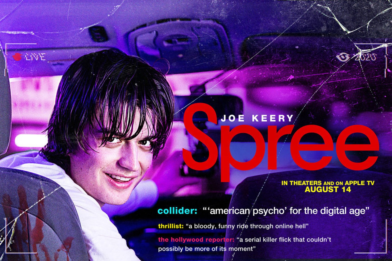Stranger Things star Joe Keery stars in new movie SPREE: Trailer