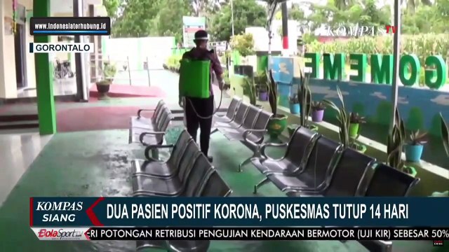 2 Pasien Positif Covid - 19, Pelayanan Puskesmas Bongomeme Ditutup Sementara