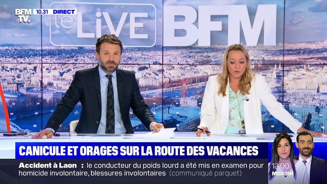 Canicule et orages sur la route des vacances (2) - 31/07