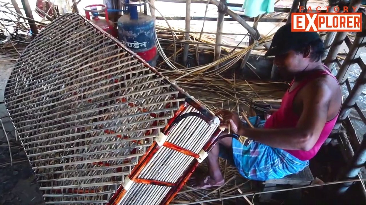 Cane Furniture Making-Factory Tour | Factory Explorer