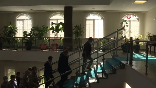 Bakan Akar ve TSK komuta kademesi Edirne Valilik ziyareti