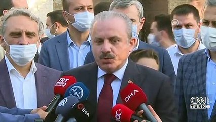 TBMM Başkanı Mustafa Şentop'tan Ayasofya Camii açıklaması | Video