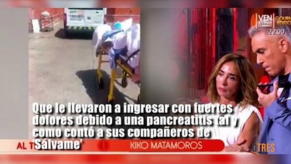 Kiko Matamoros ingresado por una pancreatitis
