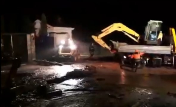 Belluno - Nubifragio colpisce zona del Cadore (31.07.20)