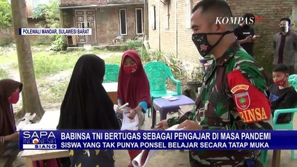 Banyak Kendala untuk Belajar Online, Anggota Babinsa Pilih jadi Relawan Pengajar