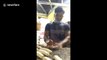 Speedy Vietnamese baker manages to make 600 bread rolls in an hour