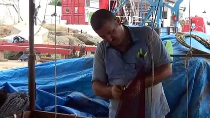 Samsun’da balıkçılar sezon hazırlıklarına başladı