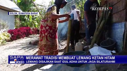 Legit dan Manis, Lemang Ketan Hitam jadi Makanan Wajib di Setiap Hari Raya!