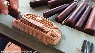 Wood Carving - FORD EVEREST BI-TURBO 2020 - Woodworking Art