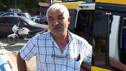 Tatilciler Marmaris plajlarını doldurdu